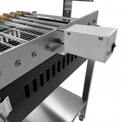 Cyprus Grill BBQ kebab Greek souvlaki foukou Cyprus souvla Charcoal Motorised Outdoor Rotisserie BBQ Grill