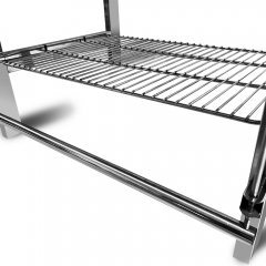Parrilla para barbacoa de interior coreana con rotación de 180 grados y manual para acampar