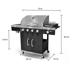 Parrilla de gas propano pequeña: potencia compacta para grandes sabores en espacios reducidos