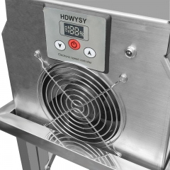 Parrilla de barbacoa de ventilador de acero inoxidable al aire libre