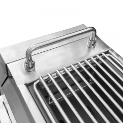 Parrilla de barbacoa de ventilador de acero inoxidable al aire libre