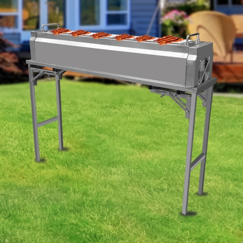 Parrilla de barbacoa de ventilador de acero inoxidable al aire libre