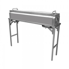 Parrilla de barbacoa de ventilador de acero inoxidable al aire libre